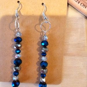 Hand crafted glass bead earrings